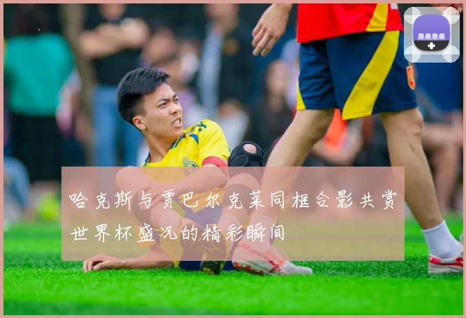 哈克斯与贾巴尔克莱同框合影共赏世界杯盛况的精彩瞬间